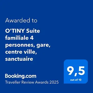 O'tiny Familiale 4 Personnes, Gare, Centre Ville, Sanctuaire Appartement